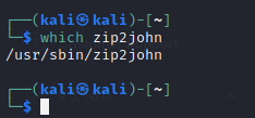 I have zip2john