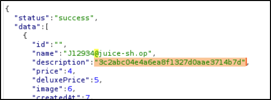 the hashes match