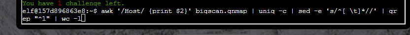 Find up hosts with closed ports